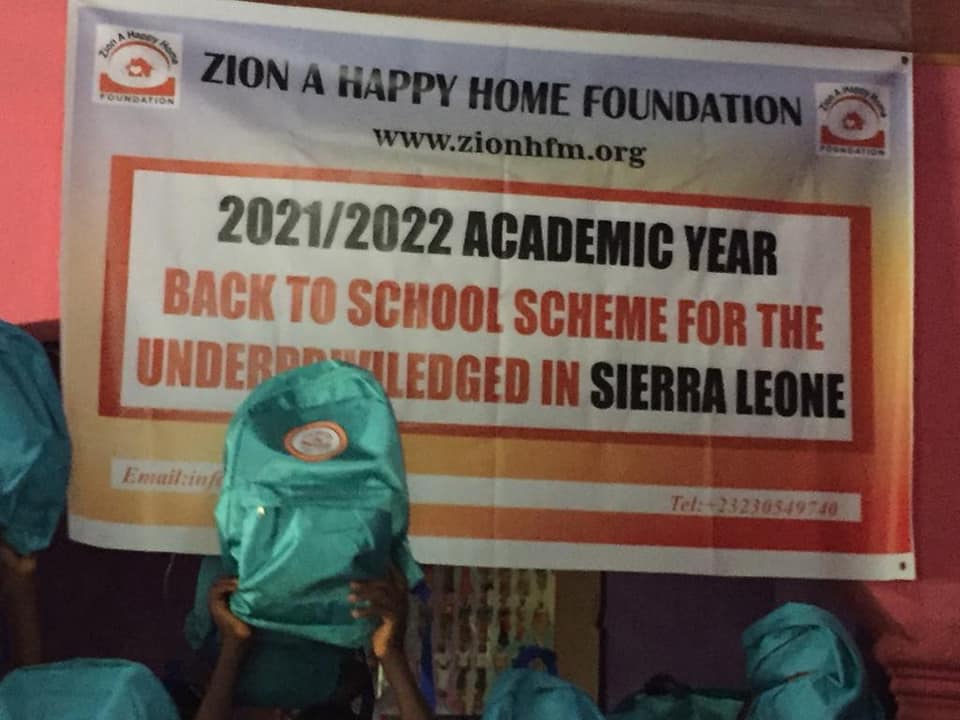 Zion A Happy Home Foundation Zion A Happy Home Foundation