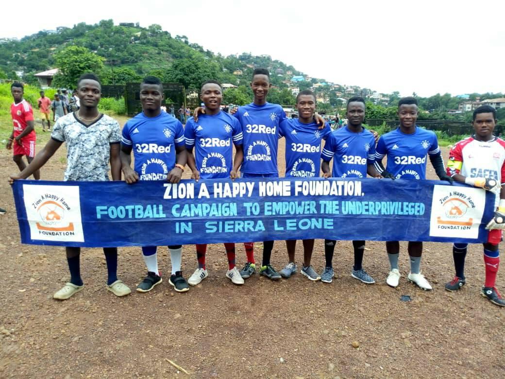 Football campaign and sensitization...